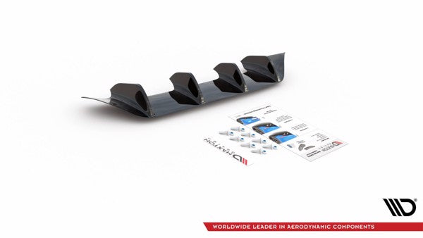 Maxton Rear Valance Mercedes-Benz Cla Shooting Brake Amg-Line X118 - Gloss Black