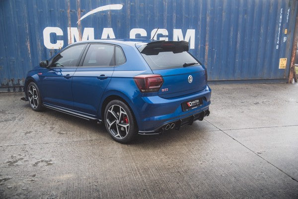 Maxton Racing Durability Rear Valance Volkswagen Polo Gti Mk6 - Black