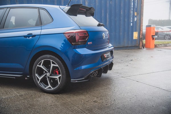 Maxton Racing Durability Rear Valance Volkswagen Polo Gti Mk6 - Black