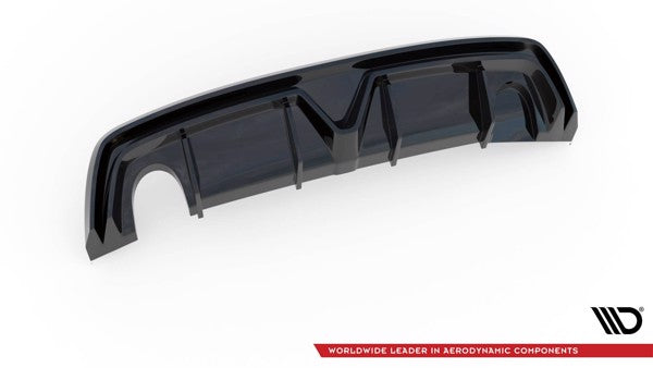 Maxton Rear Valance Alfa Romeo Giulietta Facelift (Single Exhaust Version) - Gloss Black