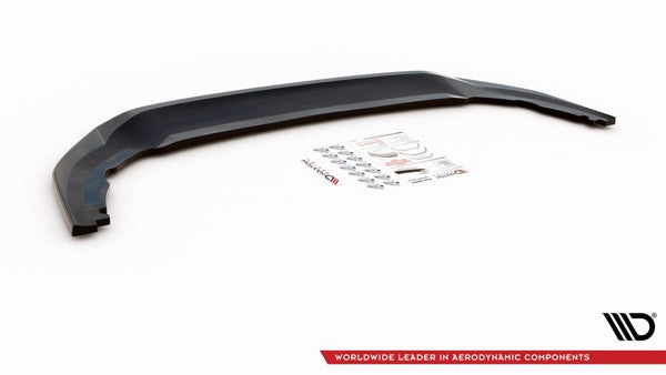 Maxton Front Splitter V.3 Volkswagen Golf 8 Gti Clubsport - Gloss Black