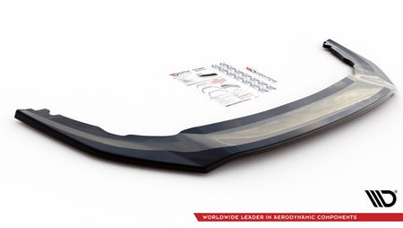 Maxton Front Splitter V.3 Volkswagen Golf 8 Gti Clubsport - Gloss Black