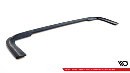 Maxton Central Rear Splitter Citroen Berlingo Mk3 - Gloss Black