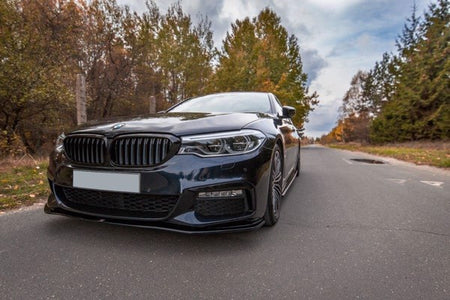 Maxton Front Splitter V.2 For BMW 5 G30/ G31 M-Pack - Gloss Black
