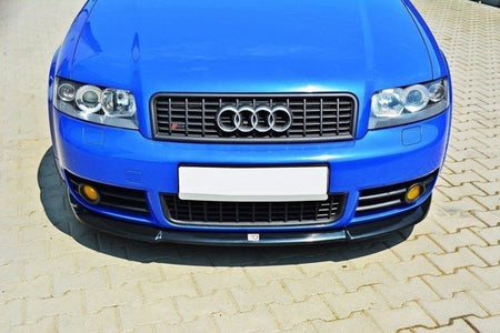 Maxton Front Splitter Audi S4 B6 - Gloss Black