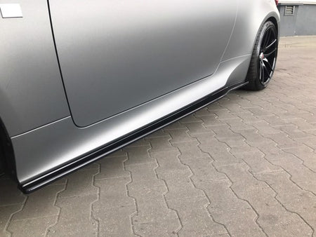 Maxton Side Skirts Diffusers Lexus Rc - Gloss Black