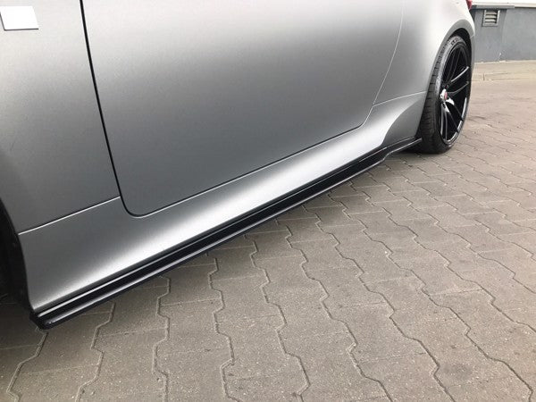 Maxton Side Skirts Diffusers Lexus Rc - Gloss Black