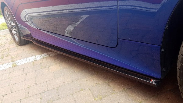 Maxton Side Skirts Diffusers Lexus Rc - Gloss Black