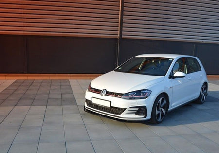 Maxton Front Splitter VW Golf VIi Gti Facelift V.1 - Gloss Black