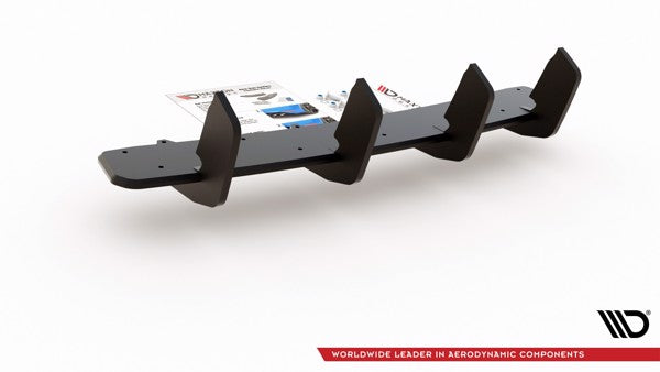 Maxton Racing Durability Rear Diffuser V.2 Hyundai I30 N Mk3 Hatchback - Black