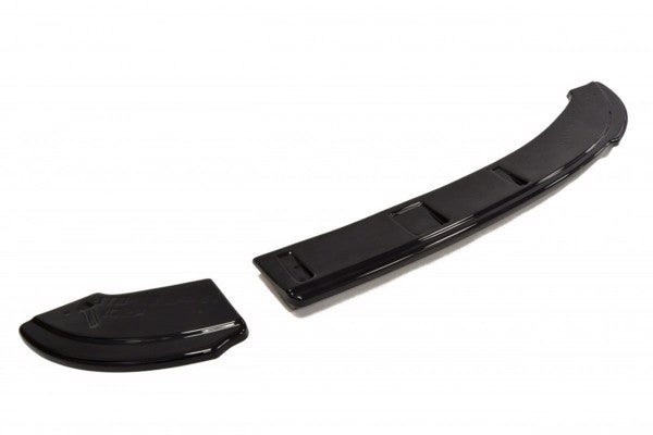 Maxton Rear Splitter VW Polo Mk5 Gti Facelift (With A Vertical Bar) - Gloss Black