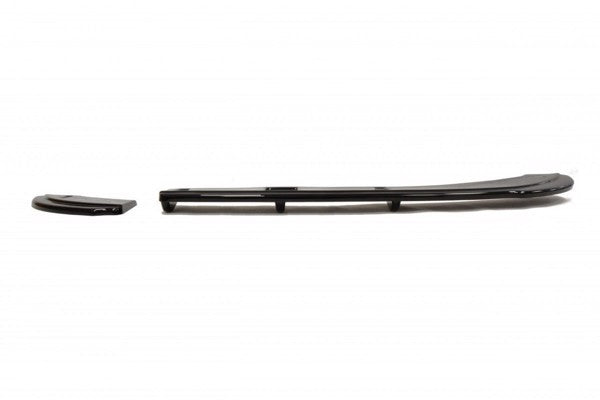 Maxton Rear Splitter VW Polo Mk5 Gti Facelift (With A Vertical Bar) - Gloss Black