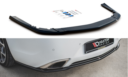 Maxton Central Rear Splitter Opel Insignia Mk. 1 Opc Facelift - Gloss Black