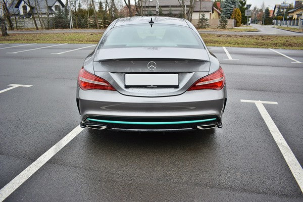 Maxton Rear Side Splitters Mercedes-Benz Cla C117 Amg-Line Facelift - Gloss