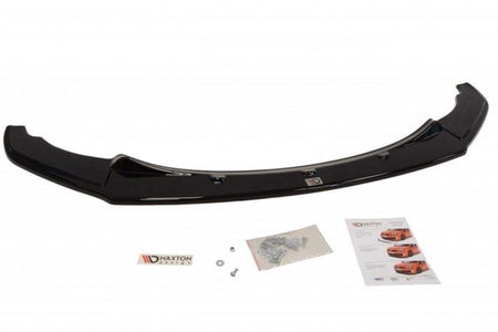Maxton Front Splitter BMW 1 F20/F21 M-Power (Preface) - Gloss Black