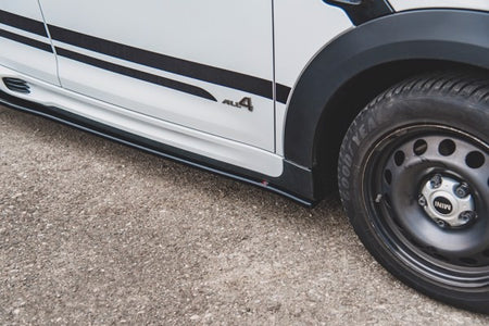 Maxton Side Skirts Diffusers Mini Countryman Mk1 Jcw  - Gloss Black
