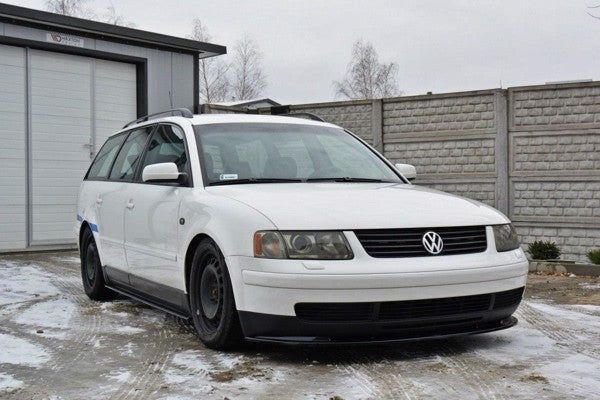 Maxton Front Splitter VW Passat B5 - Gloss Black