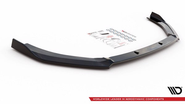 Maxton Front Splitter V.3 Audi RS3 8V Fl Sportback - Gloss Black