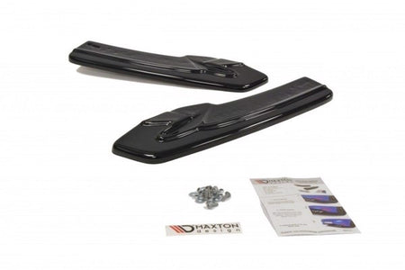 Maxton Rear Side Splitters Audi A5 S-Line (Facelift) - Gloss Black