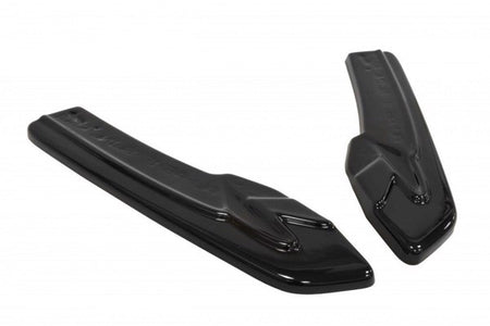 Maxton Rear Side Splitters Audi A5 S-Line (Facelift) - Gloss Black