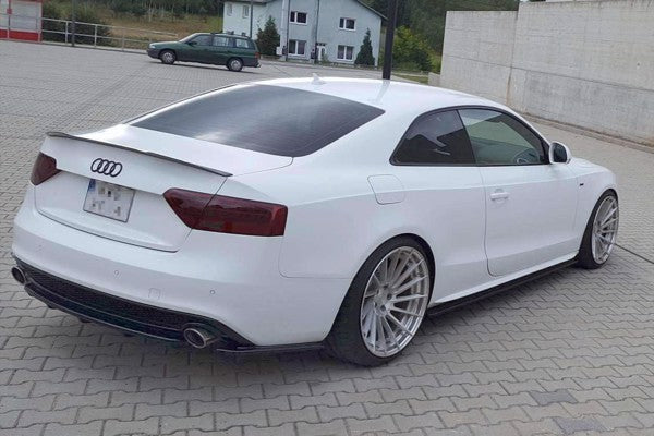 Maxton Rear Side Splitters Audi A5 S-Line (Facelift) - Gloss Black