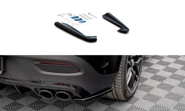 Maxton Rear Side Splitters Mercedes-Amg Gle Coupe C167 - Gloss Black