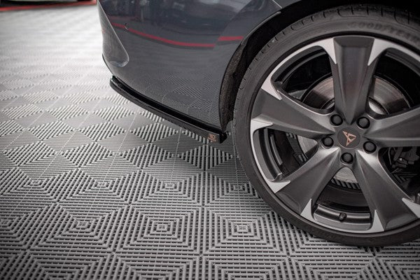 Maxton Rear Side Splitters Cupra Leon St - Gloss Black