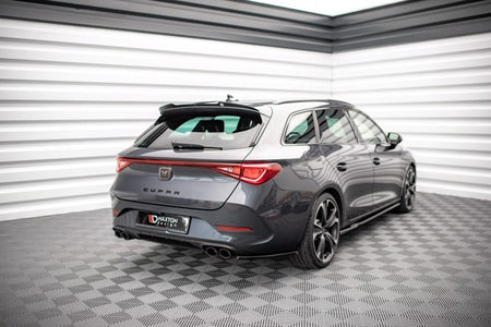 Maxton Rear Side Splitters Cupra Leon St - Gloss Black