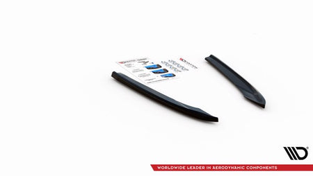 Maxton Rear Side Splitters Cupra Leon St - Gloss Black