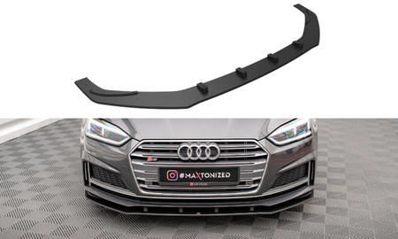 Maxton Street Pro Front Splitter Audi A5 S-Line / S5 Coupe / Sportback F5 - Black