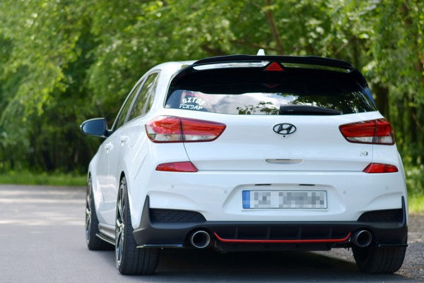 Maxton Spoiler Cap Hyundai I30 N Mk3 Hatchback - Gloss Black