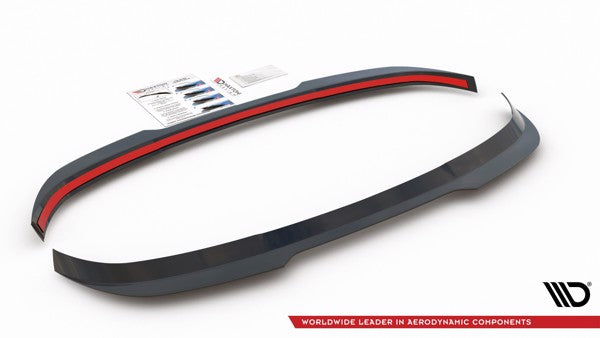 Maxton Spoiler Cap For BMW 1 F40 M-Pack - Gloss Black