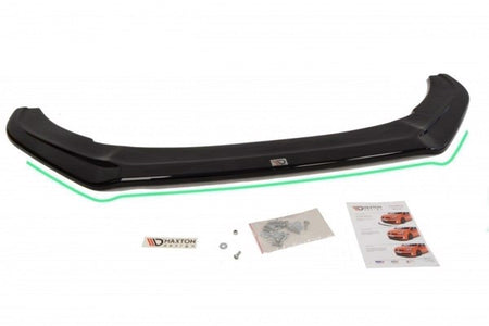 Maxton Front Splitter V.2 VW Polo Mk5 Gti (Facelift) - Gloss Black
