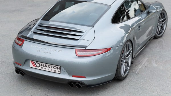 Maxton Spoiler Cap Porsche 911 Carrera 991 - Gloss Black