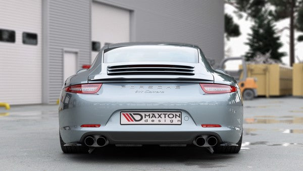 Maxton Spoiler Cap Porsche 911 Carrera 991 - Gloss Black