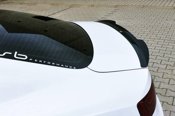 Maxton Spoiler Cap Audi S5 / A5 / A5 S-Line 8T / 8T Fl Coupe - Gloss Black
