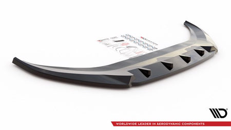 Maxton Front Splitter V.2 Volkswagen Caddy Mk5 - Gloss Black