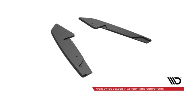 Maxton Street Pro Rear Side Splitters Audi S5 Sportback F5 - Black