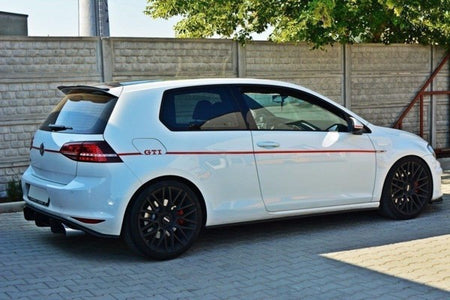 Maxton VW Golf Mk7 Gti Rear Diffuser & Rear Side Splitters