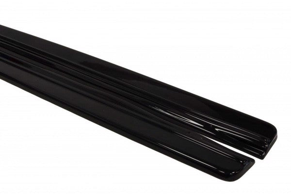 Maxton Side Skirts Diffusers Audi S5 / A5 / A5 S-Line 8T / 8T Fl - Gloss Black