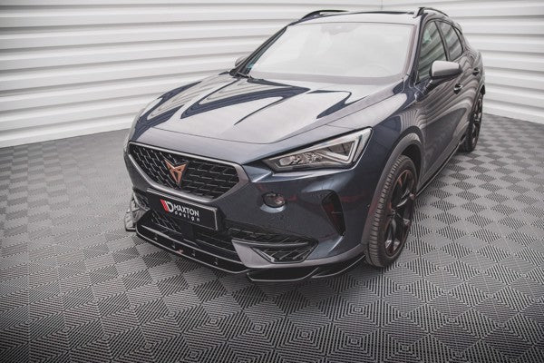 Maxton Front Splitter V.1 Cupra Formentor - Gloss Black
