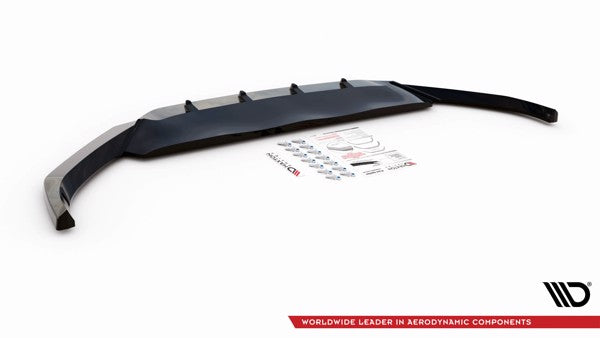 Maxton Front Splitter V.1 Volkswagen Passat B8 Facelift - Gloss Black