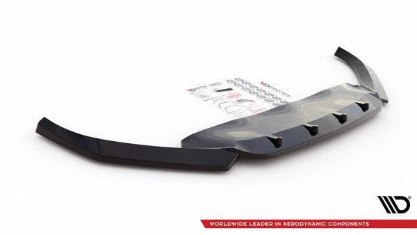 Maxton Front Splitter V.1 Volkswagen Passat B8 Facelift - Gloss Black