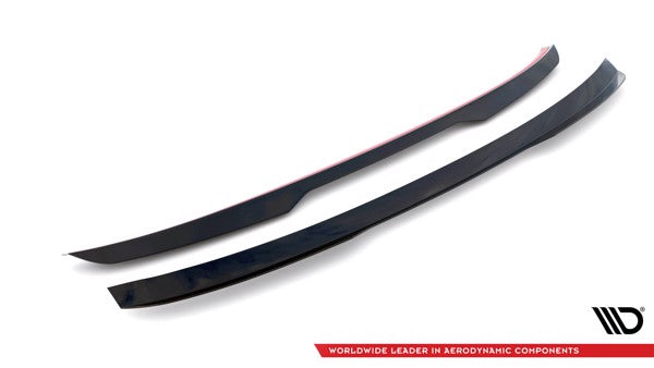 Maxton Lower Spoiler Cap Ford Mustang Mach-E Mk1 - Gloss Black