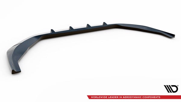Maxton Front Splitter V.2 Audi S8 D5 - Gloss Black