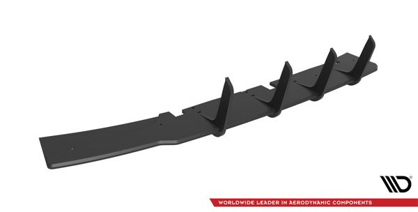 Maxton Street Pro Rear Diffuser Kia Optima Mk4 Facelift - Black
