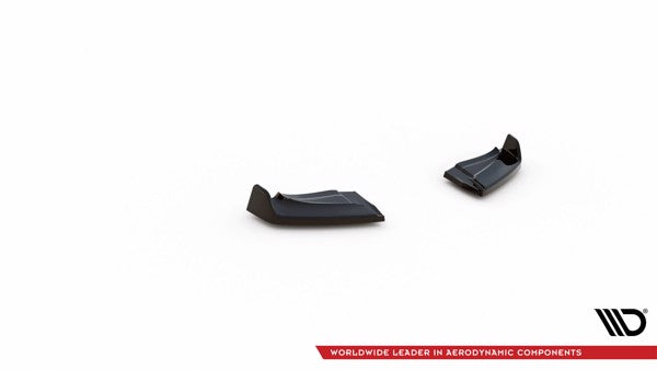 Maxton Rear Side Splitters V.3 Mini Cooper John Cooper Works R56 - Gloss Black