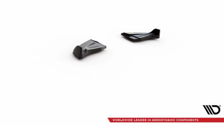 Maxton Rear Side Splitters V.3 Mini Cooper John Cooper Works R56 - Gloss Black