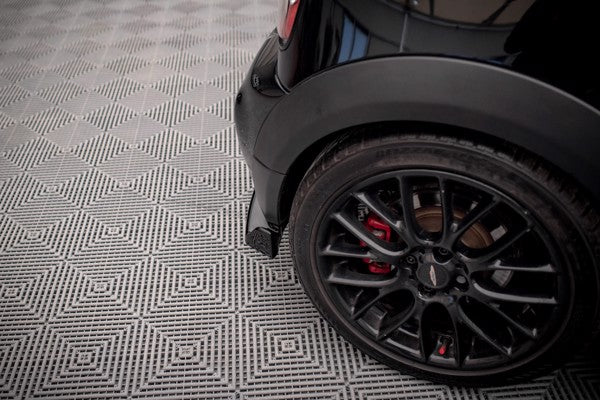 Maxton Rear Side Splitters V.3 Mini Cooper John Cooper Works R56 - Gloss Black