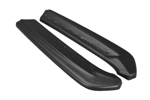 Maxton Rear Side Splitters Audi A7 Mk1 S-Line - Gloss Black